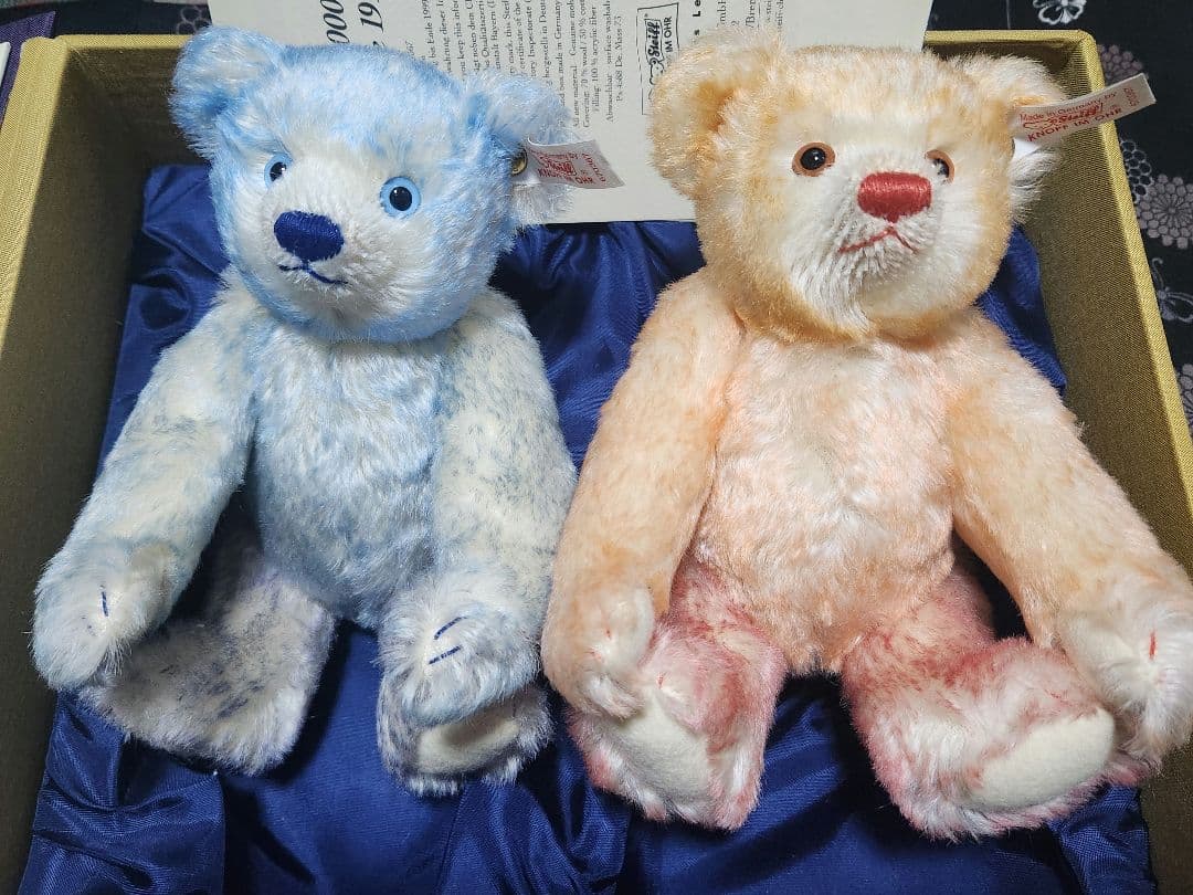 シュタイフ ティディベア Hello 2000 Good-Bye 1999