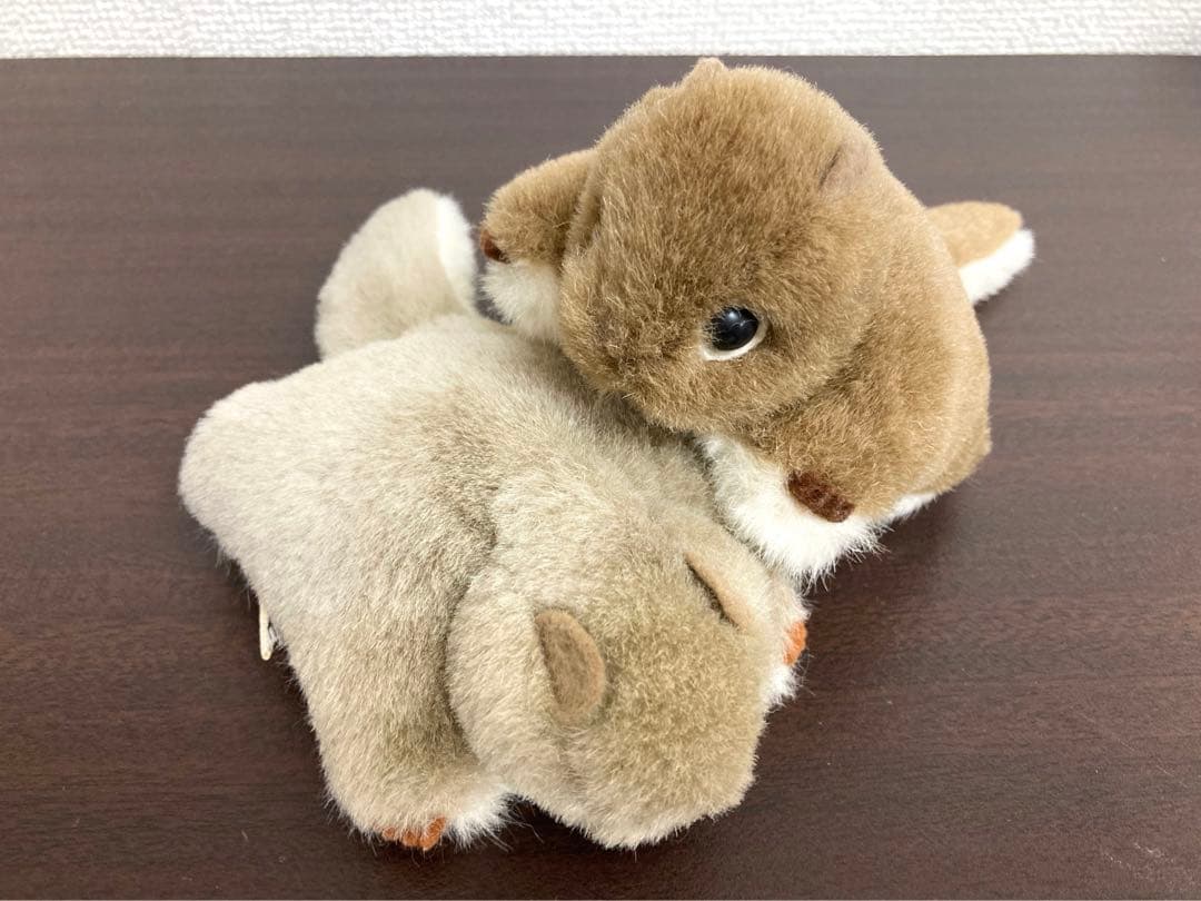 モモンガ　色違い　ぬいぐるみ やまね工房　2体　セット