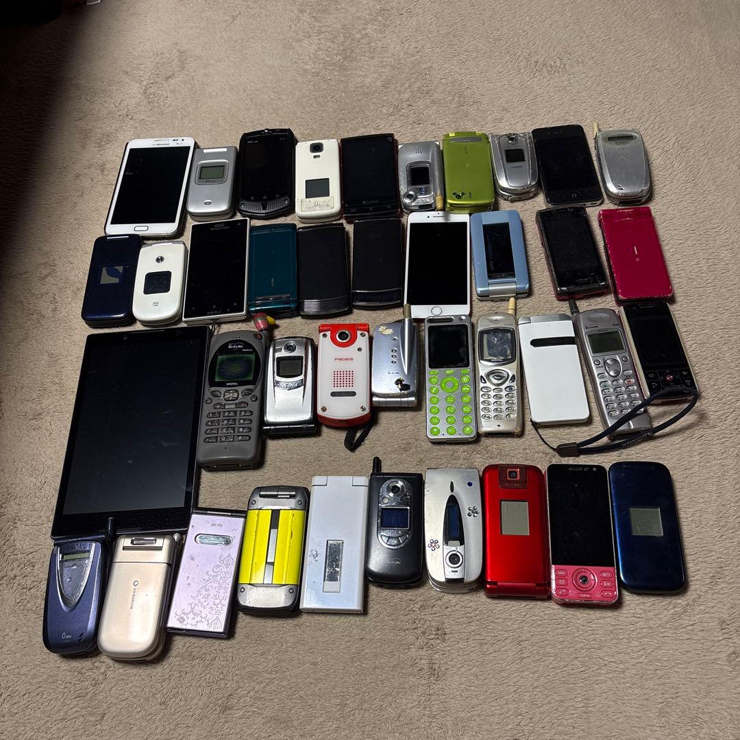 ガラケー ケータイ 携帯 タブレットまとめ売り 合計40台