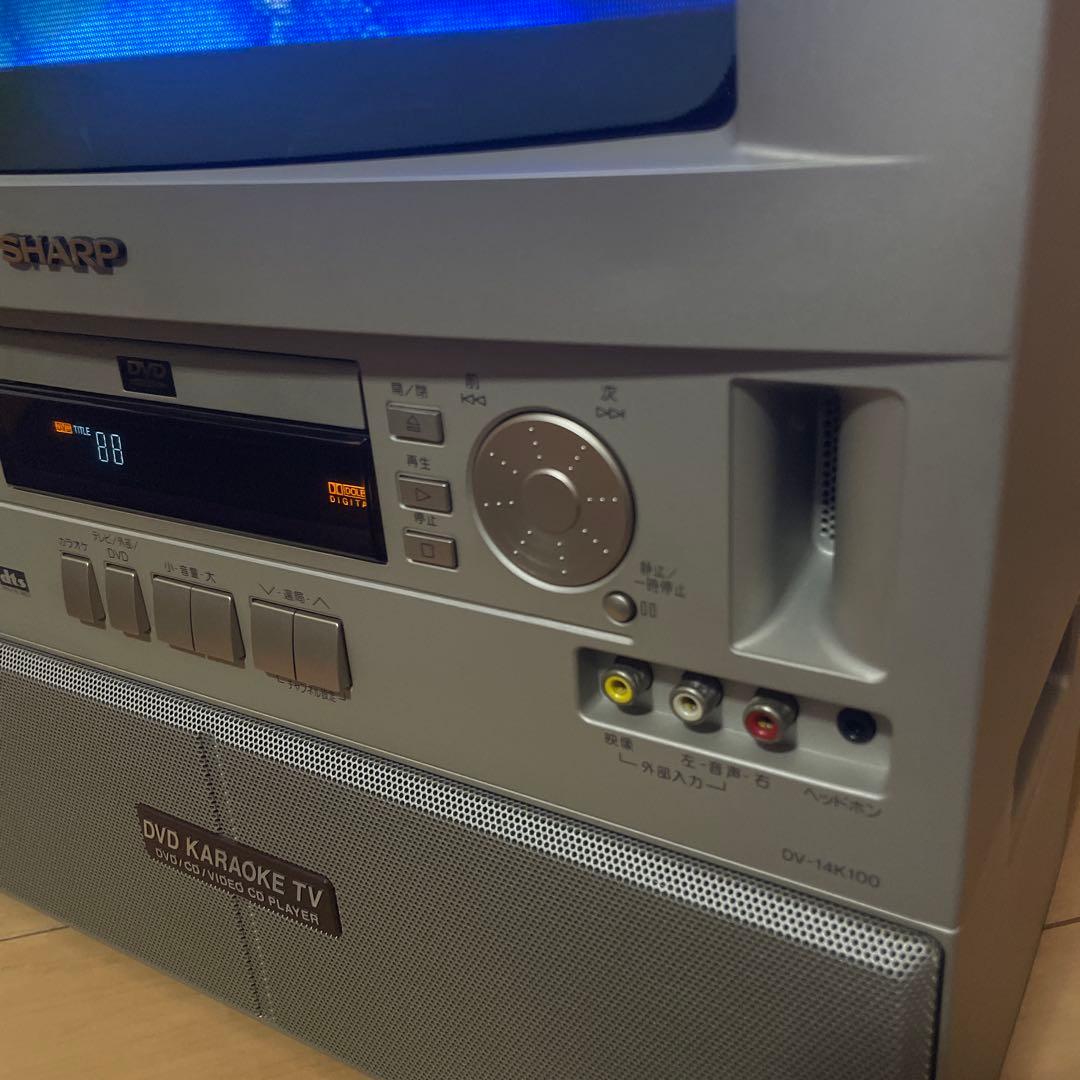 #788 SHARP シャープ　DV-14K100 リモコン2個付き　希少品