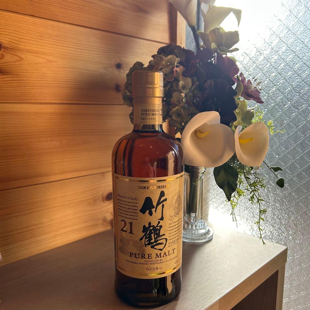 竹鶴 21年 ピュアモルトウイスキー
