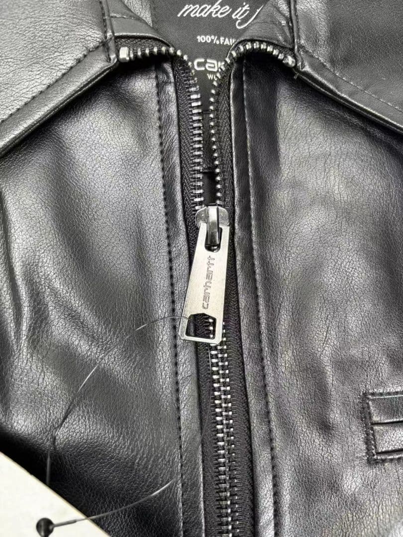 ジャケット・アウター Carhartt WIP DETROIT LEATHER JACKET M