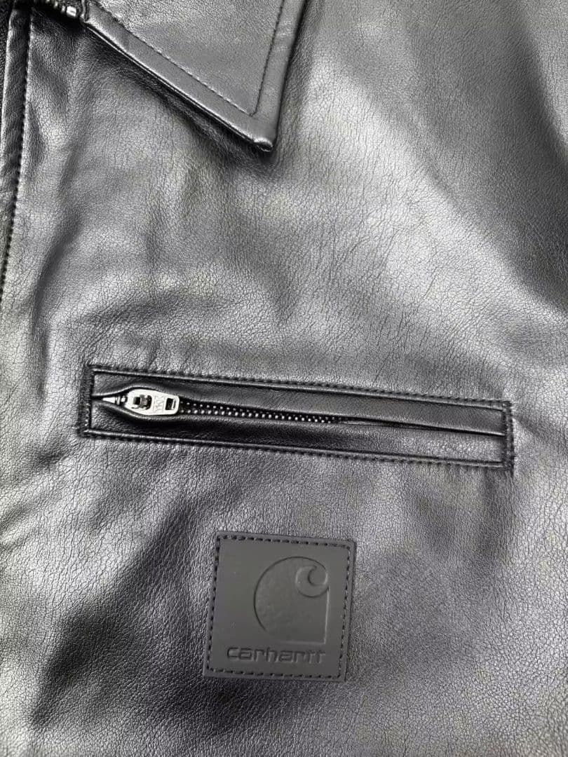 ジャケット・アウター Carhartt WIP DETROIT LEATHER JACKET M