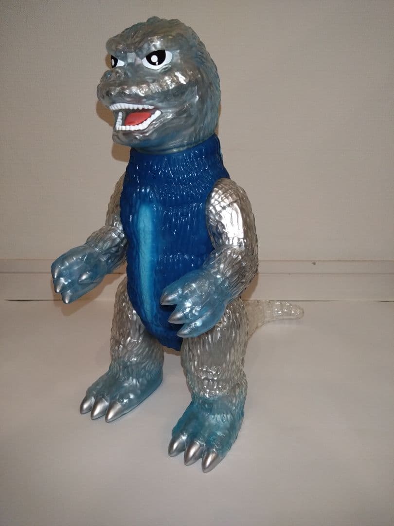 ■新品格安■シークレットベース ゴジラ ソフビ X-RAY ブルー クリア