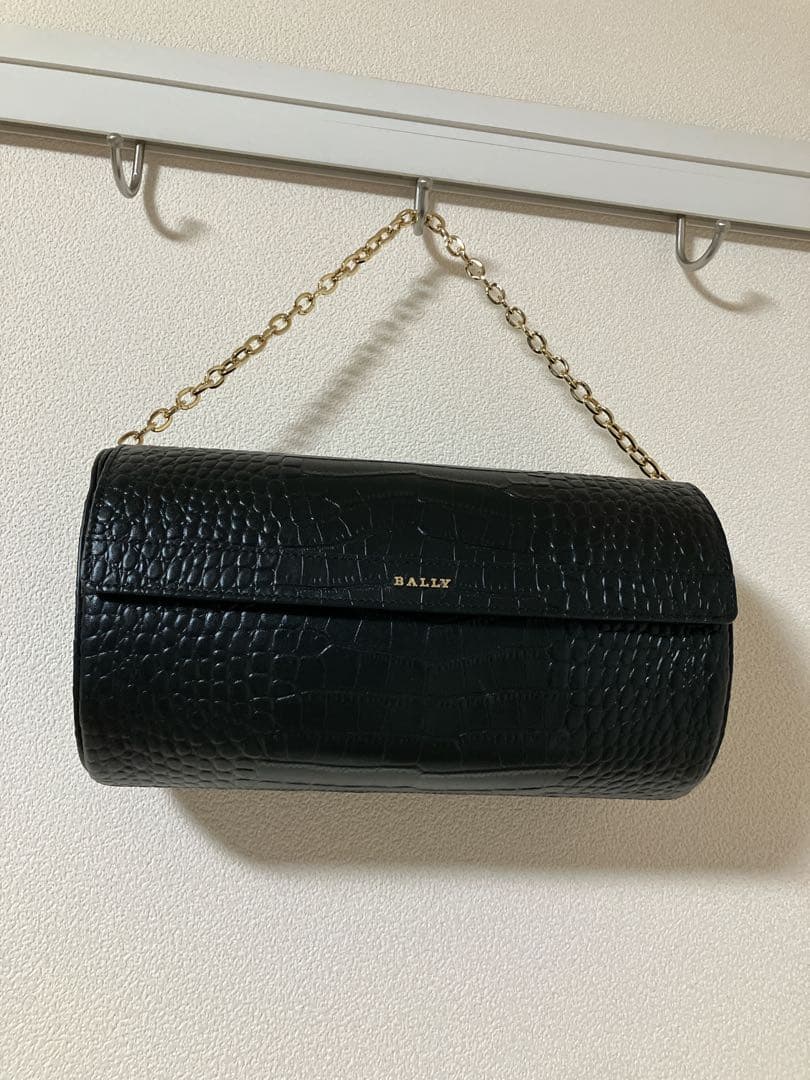 徳【BALLY 新品未使用】ハンドバッグ ショルダーバック 黒レディース