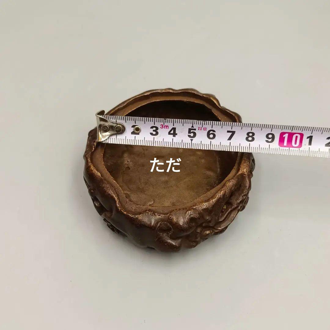 銅製 九尾狐薫香炉 室内薫香炉 茶道具 香道具 装飾品 工芸品 置物