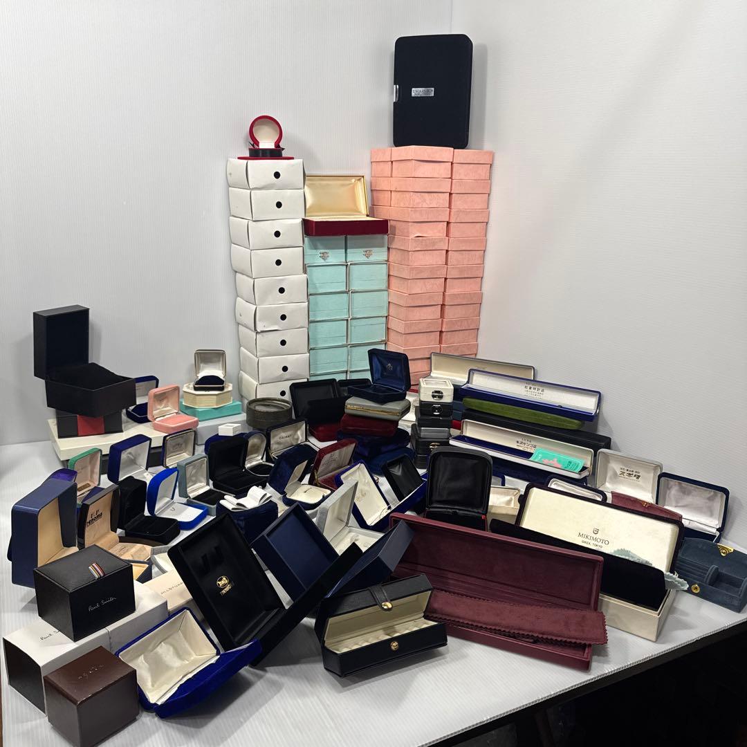 【超大量148点】ジュエリーケース アクセサリーケース 他 空箱 まとめ売り