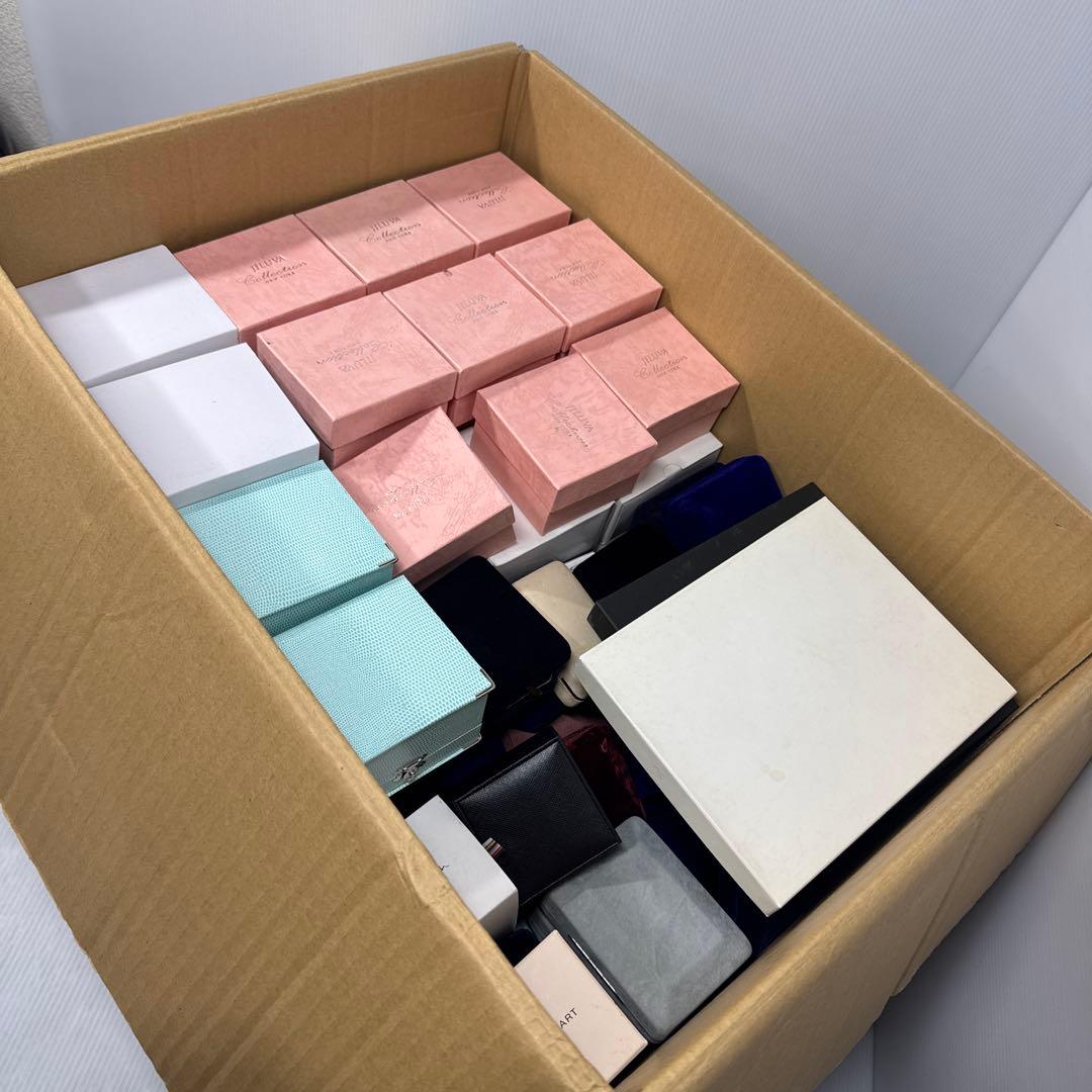 【超大量148点】ジュエリーケース アクセサリーケース 他 空箱 まとめ売り