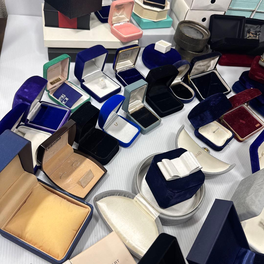 【超大量148点】ジュエリーケース アクセサリーケース 他 空箱 まとめ売り