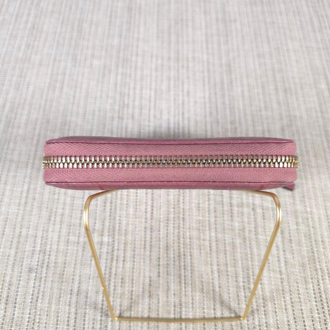 GUCCI　グッチ　マイクロ　グッチシマ　GG柄　レザー　小銭入れ　カードケース