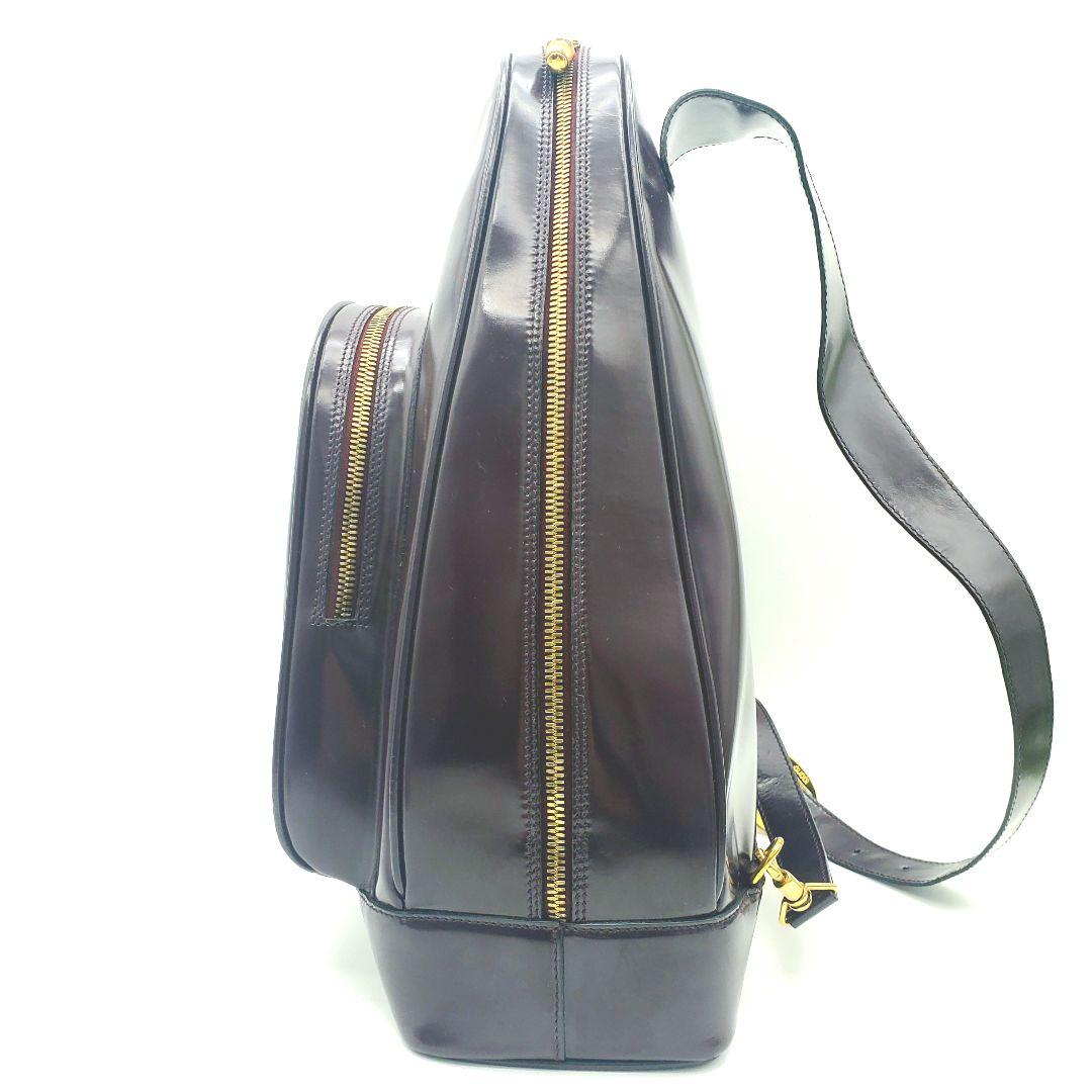 希少色✨GUCCI グッチ ショルダーバッグ ボディバッグ パープル系 バンブー