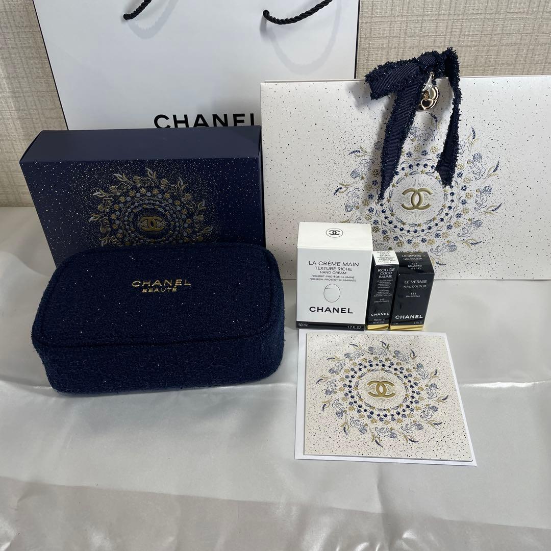 CHANEL2025年コフレ　ショッパー＆リップネイルケアセット【新品】