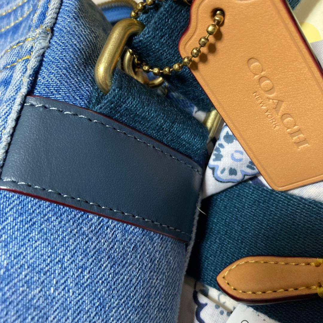 本日のみ出品☆美品☆COACH デニム ショルダーバッグ☆カメラ☆クロスボディ☆