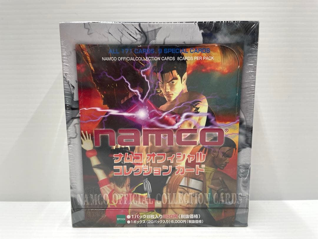 【激レア】ナムコ オフィシャルコレクションカード トレカ 1ボックス 未開封