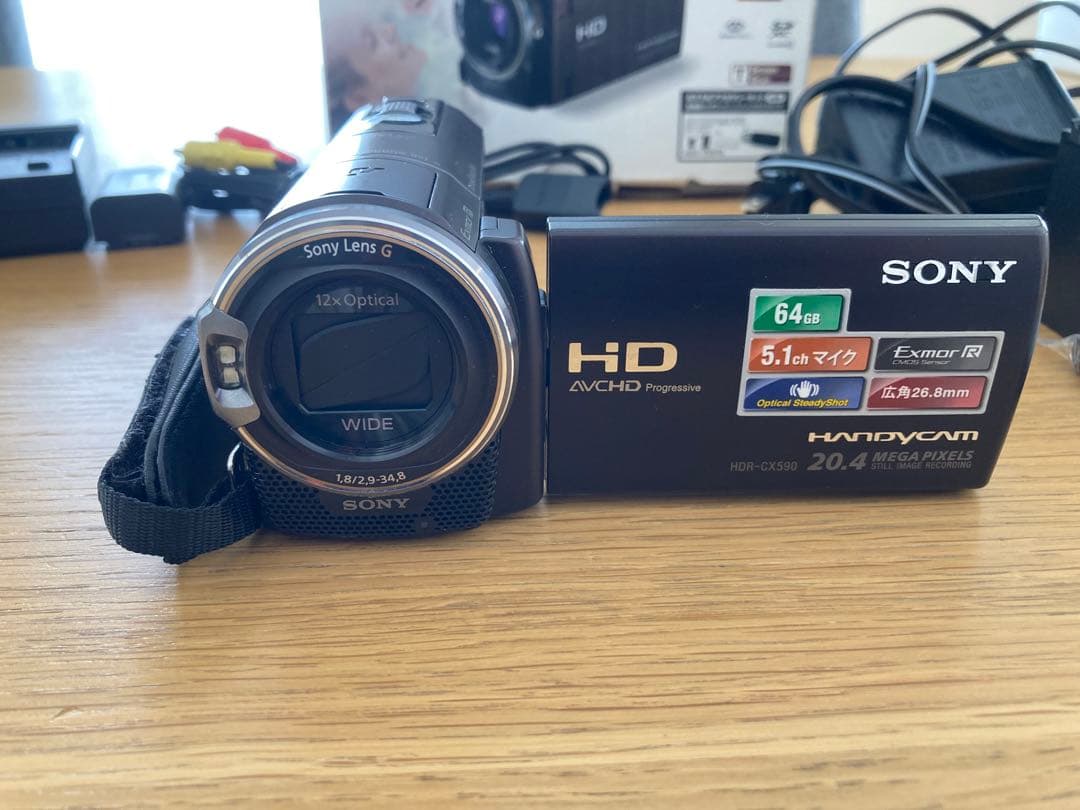 SONY HDR-CX590V ハンディカム