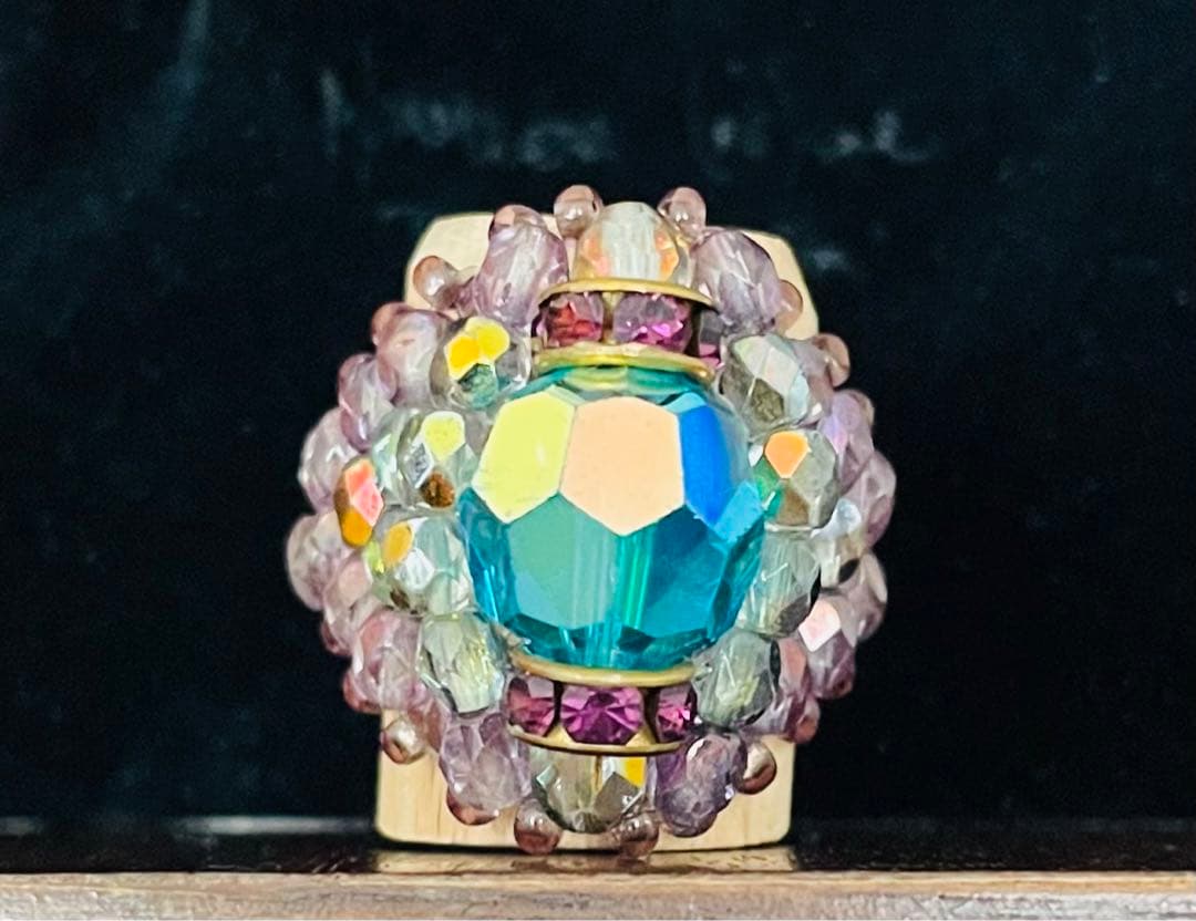 number (n)ine ナンバーナイン　アンティーク　ビーズ　リング