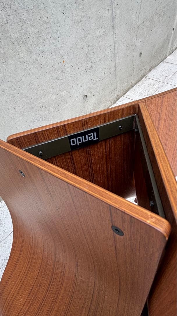 美品　マッシュルームスツール　天童木工