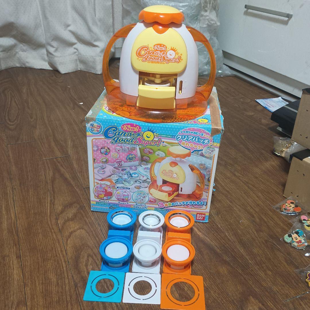 New！CanバッチgoodSuper!本体+作成部品多数+拡張品計14箱