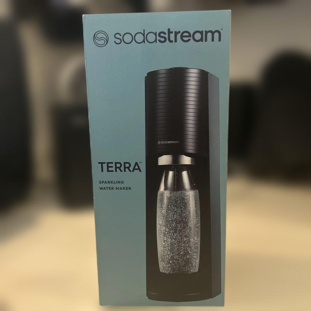 こ*け様 【新品未開封】ソーダストリーム TERRA ガスシリンダー&ボトル付属