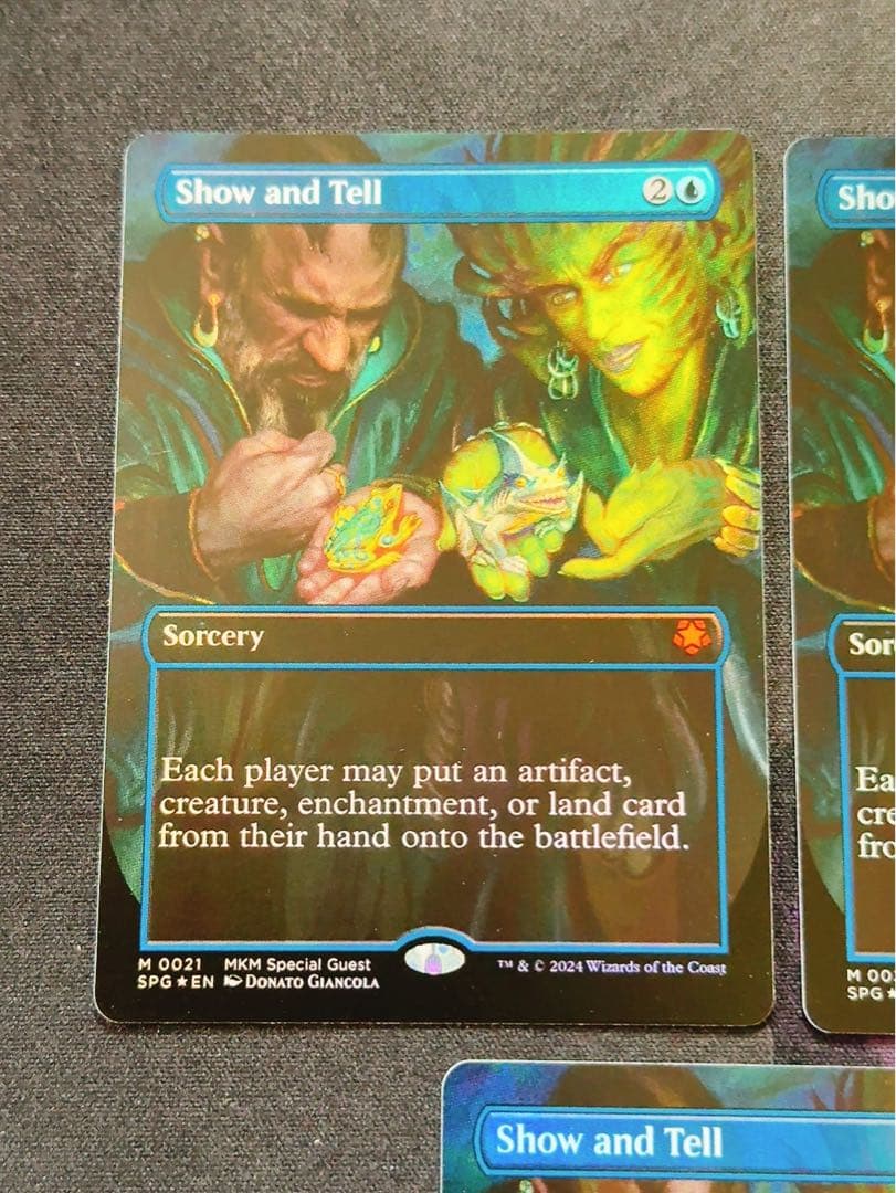 【foil】実物提示教育　英語　3枚セット