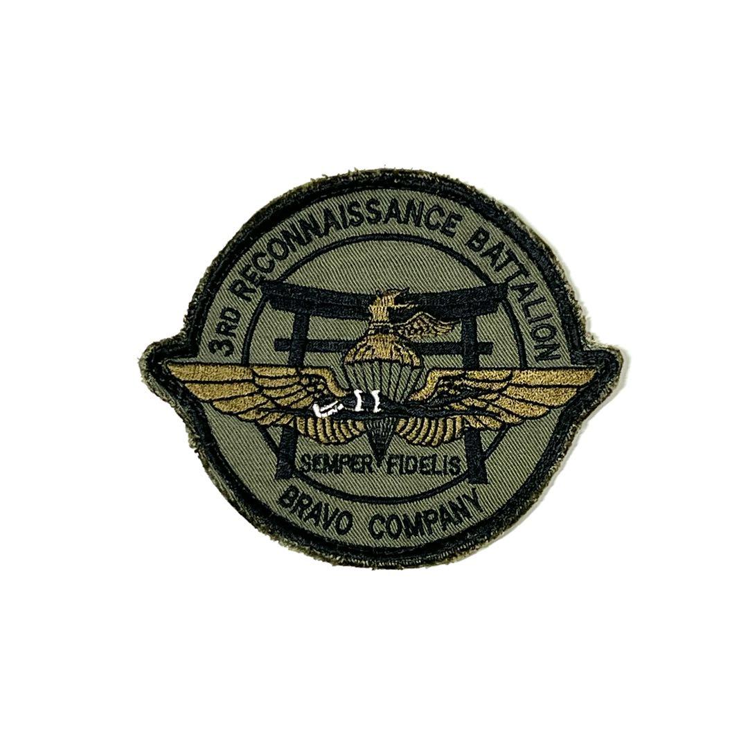 米海兵隊第3偵察大隊B中隊　パッチ