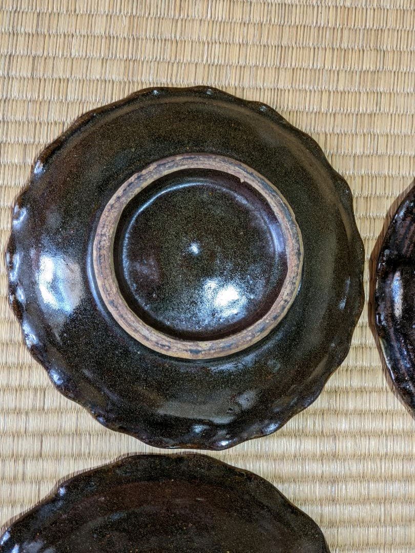 ⭐民藝 用の美！希少 昭和時代初期 琉球 沖縄 壺屋焼 魚紋皿 人間国宝 骨董品