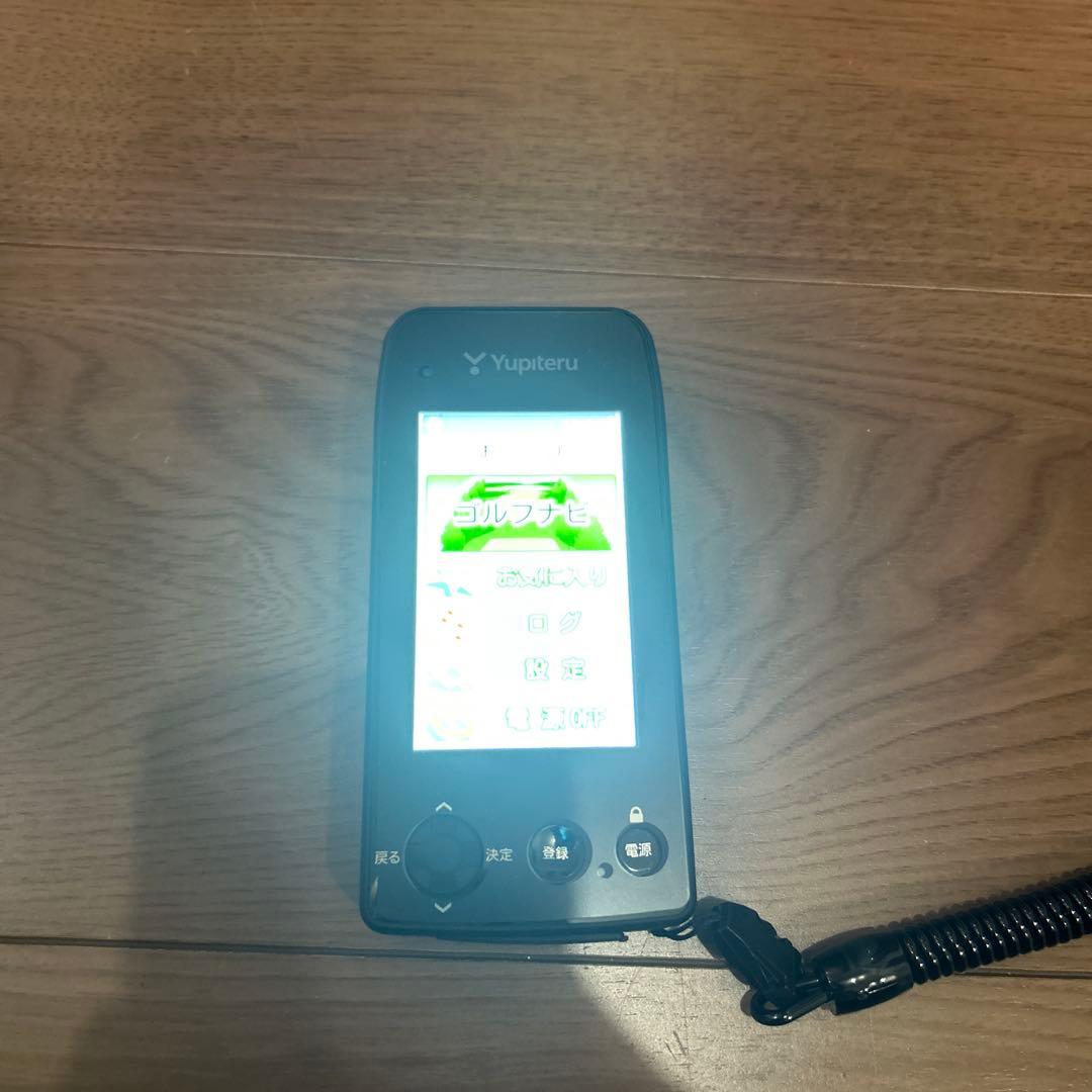 ユピテル　ゴルフナビYGN7100 ブリーフィングカラビナキーリングフック付き