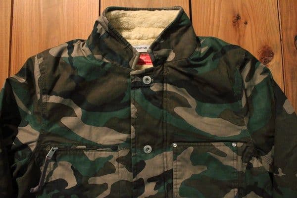 ジャケット・アウター nonnative FARMER BOA JACKET WINDSTOPPER