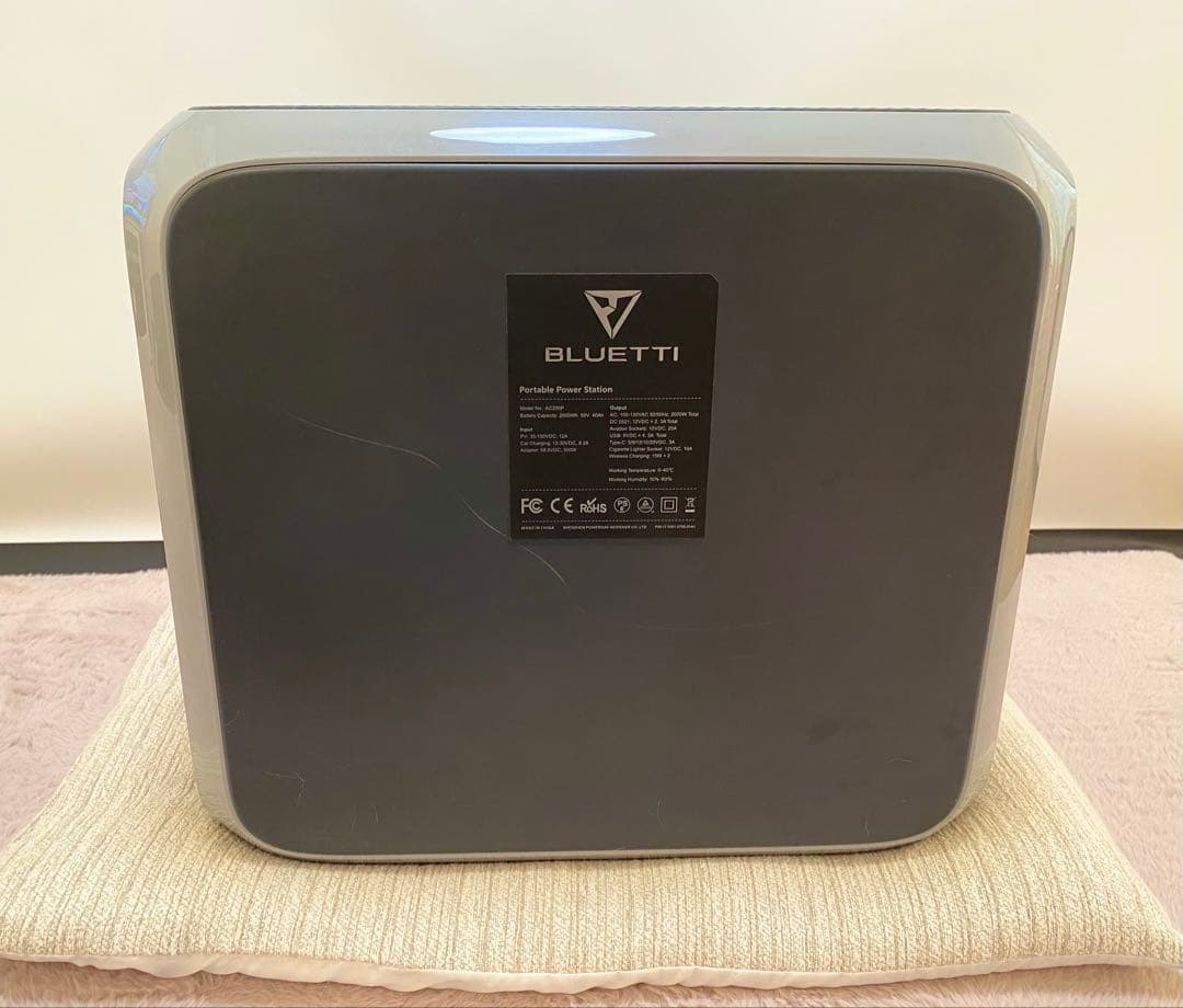 BLUETTI ポータブル電源 2000W 2000Wh