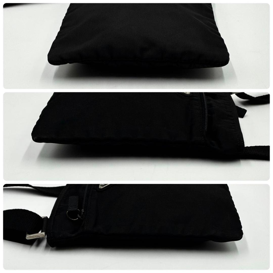 みかこ　プラダ サコッシュ ショルダーバッグ ナイロン 三角ロゴ