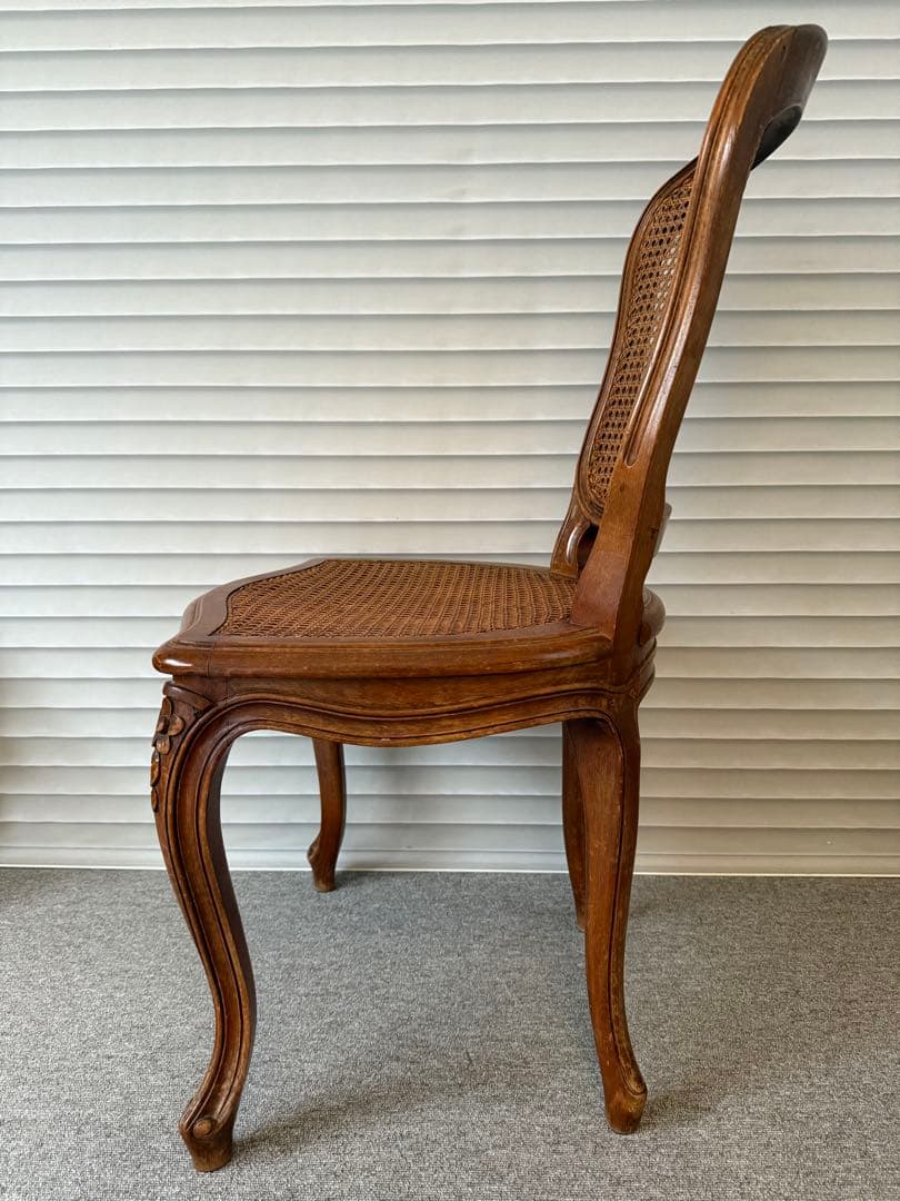 【2脚★刻印アリ】フランス アンティークチェア ダイニングチェア