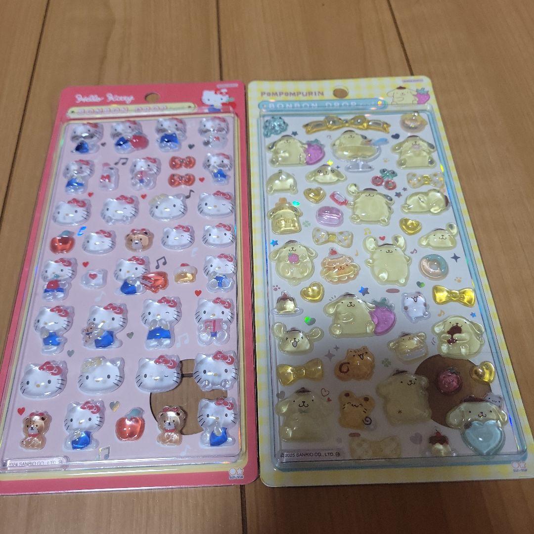 ボンボンドロップ　おはじきシールセット