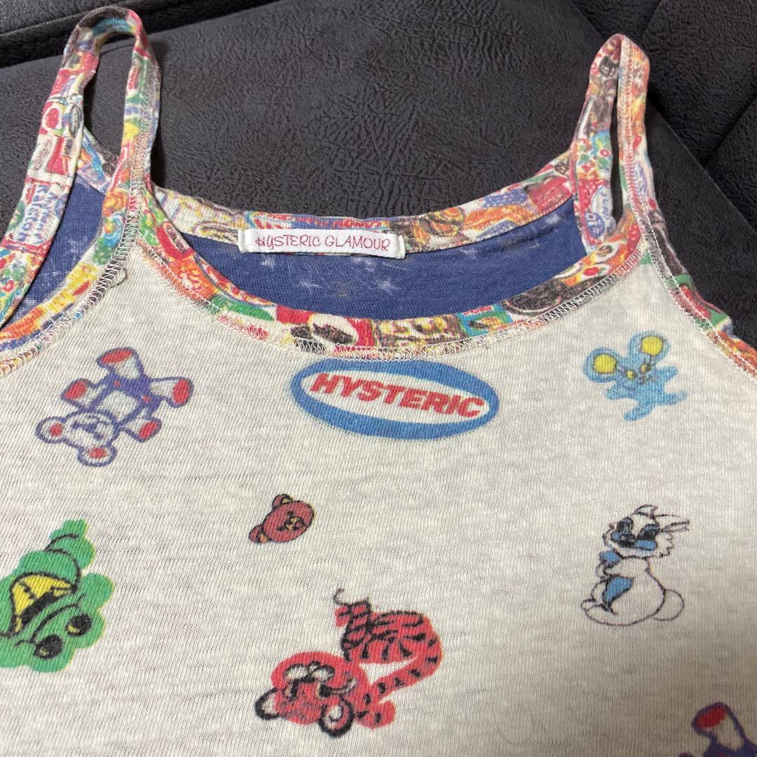 ★超レアなhysteric glamourタンクトップアニマル柄
