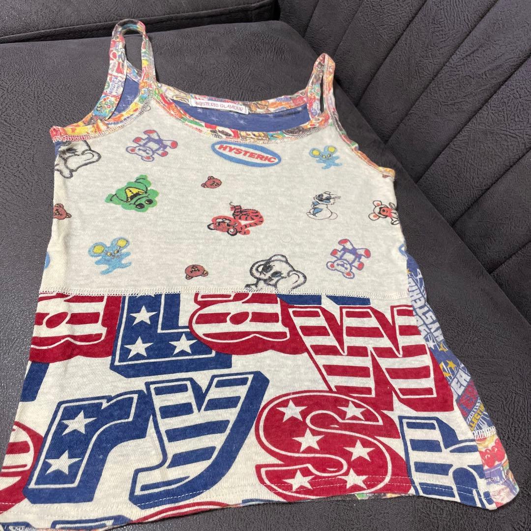 ★超レアなhysteric glamourタンクトップアニマル柄