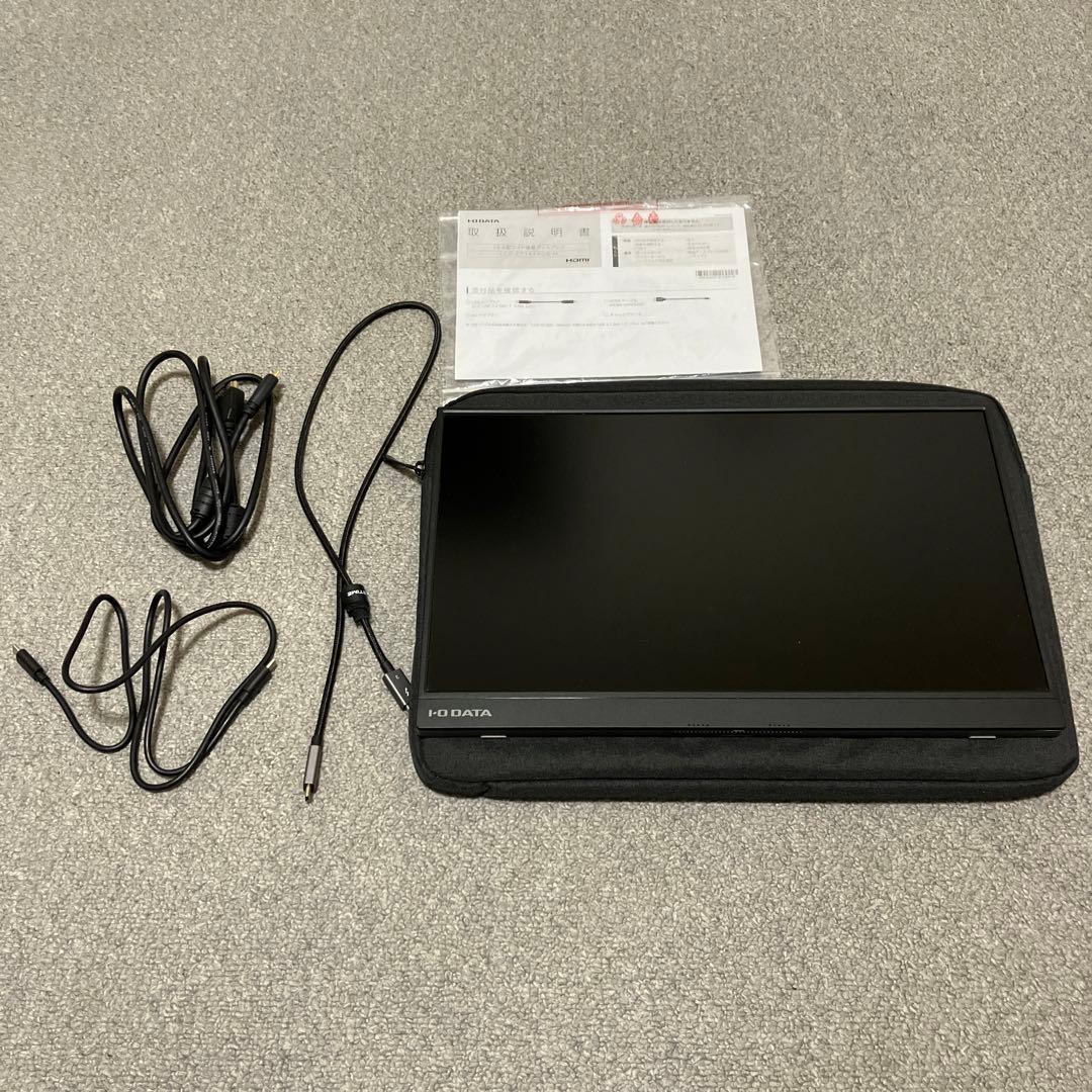 15.6型フルHD対応モバイルディスプレイLCD-CF161XDB-M-B