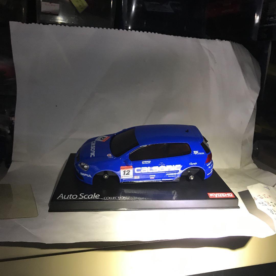 新品 京商 ミニッツレーサー用ホワイトボディー塗装 某ビルダーさん作 ゴルフ