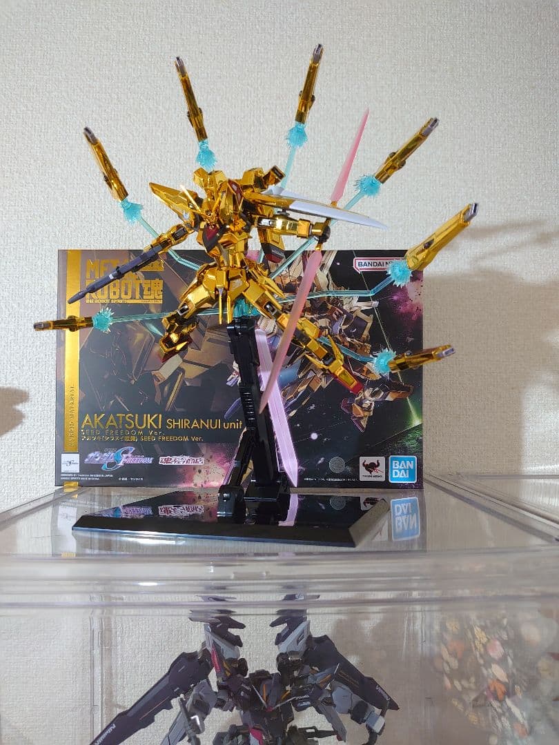 L ROBOT魂 アカツキ シラヌイSEEDFREEDOM、オオワシ装備