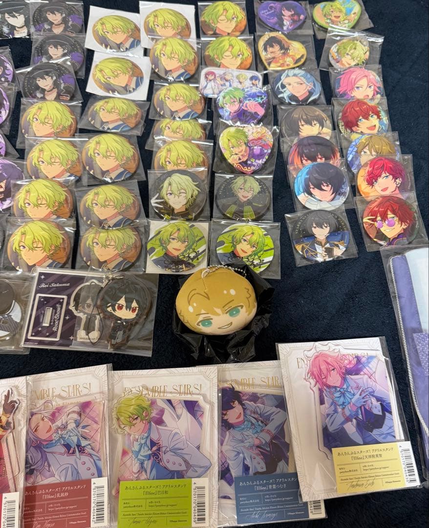 あんスタ グッズ まとめ売り 缶バッジ アクスタ リンライ　朔間零　巴日和