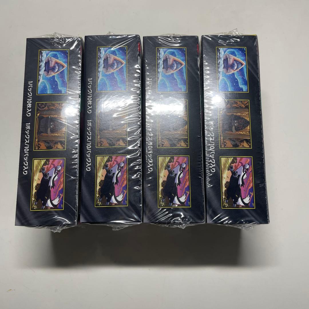 MEGAドリームex ボックス 4BOXシュリンク付 ポケモンカード 新品未開封