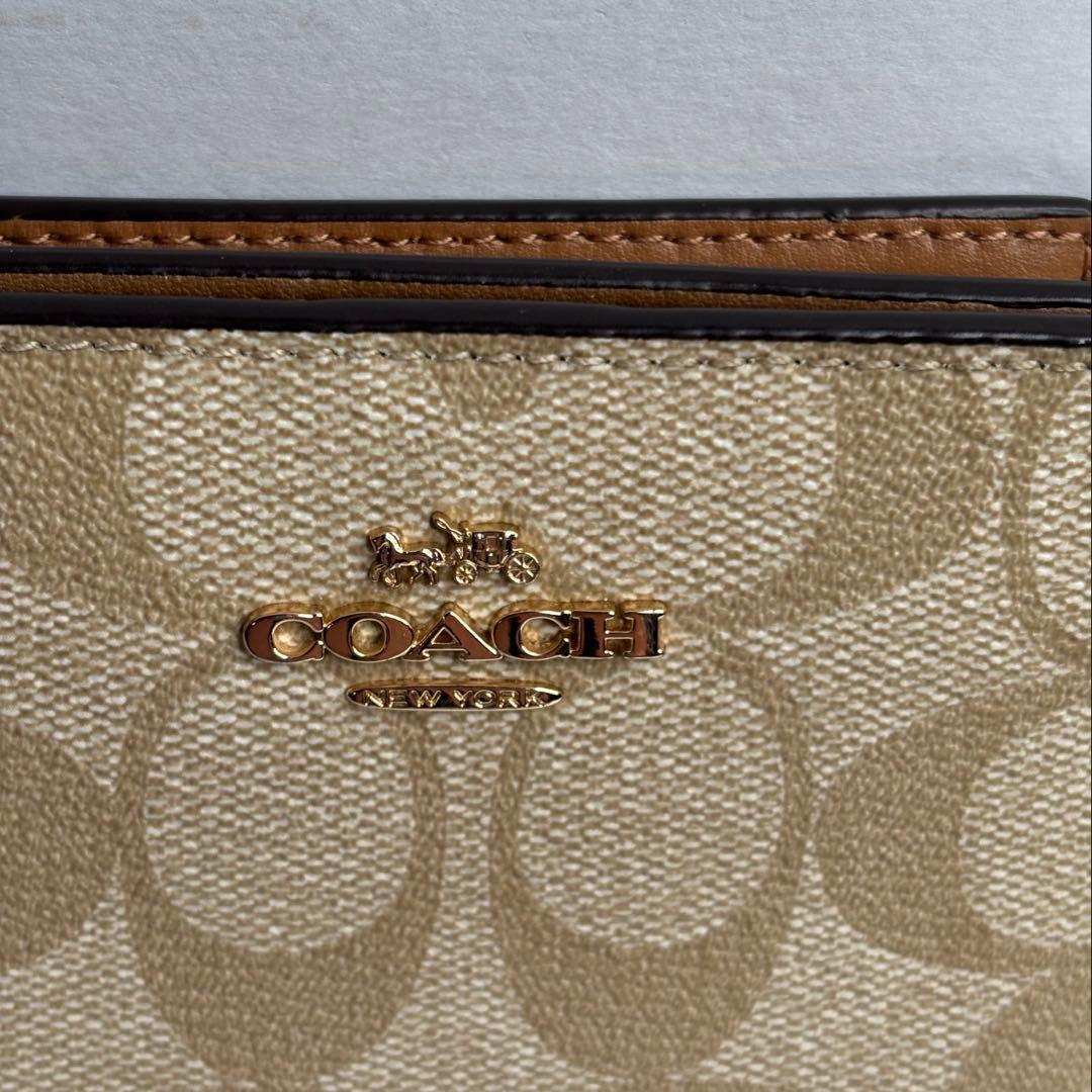 綺麗♡COACH コーチ シグネチャー二つ折財布