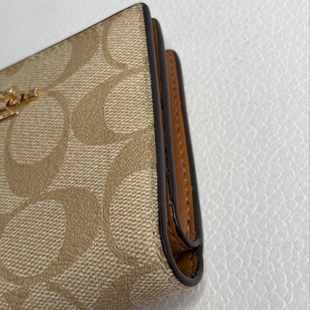 綺麗♡COACH コーチ シグネチャー二つ折財布