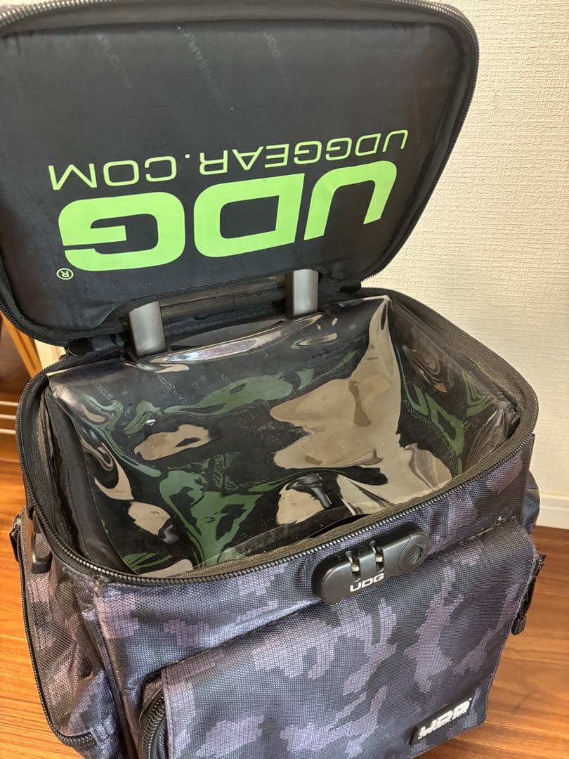 DJレコードバッグUDG SlingBag Trolley Setパープル迷彩