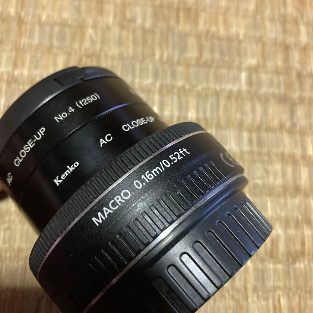 Canon EFS 24mm マクロレンズ＋ Kenko クローズアップレンズ