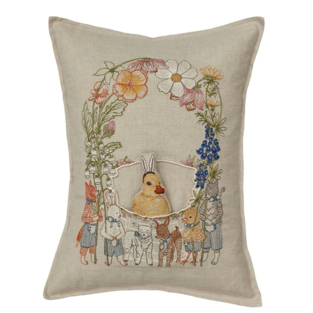 最終SALE⭐︎Coral&Tusk ドール付クッションカバー イースター アヒル