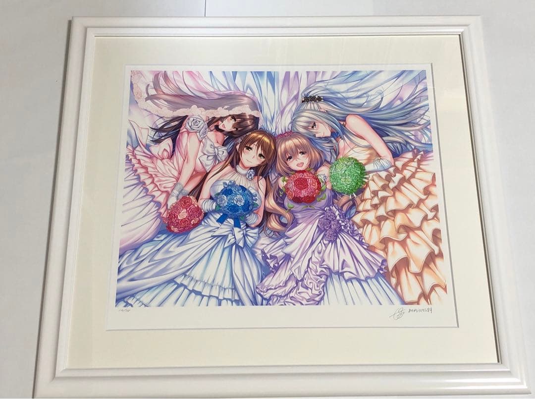 ピロ水　アマカノ Second　愛嫁　版画　アールビバン