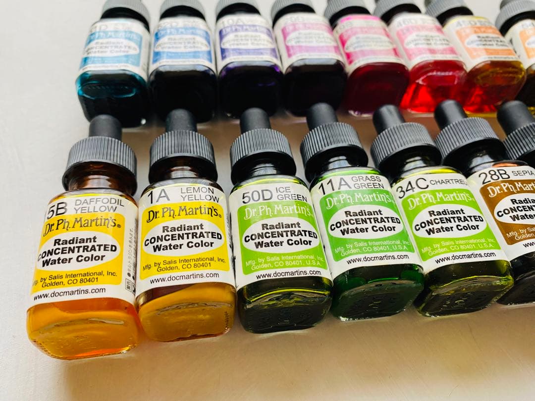 ドクターマーチン　ラジアント　16色セット