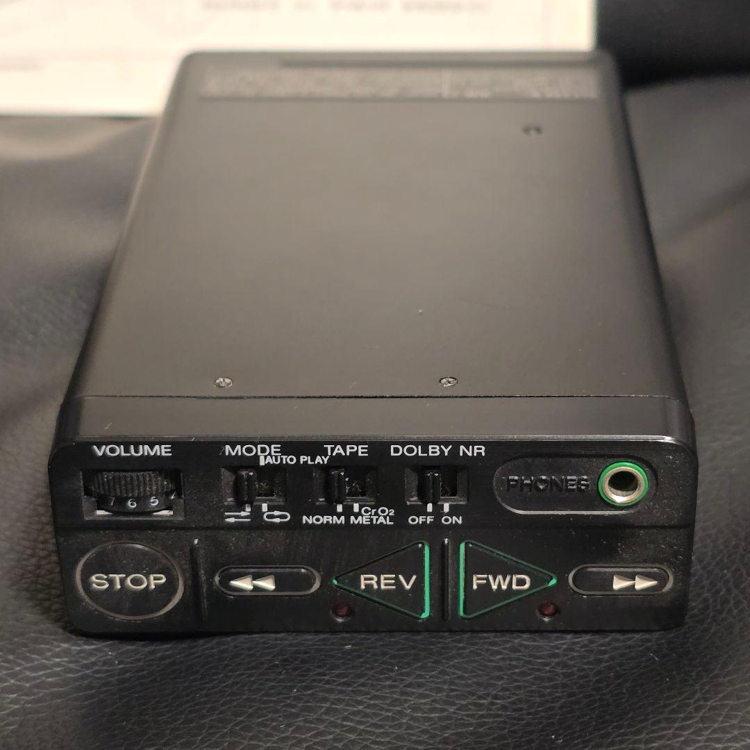 SONY WM-7 オートリバースカセットプレーヤー MDR-W5付き