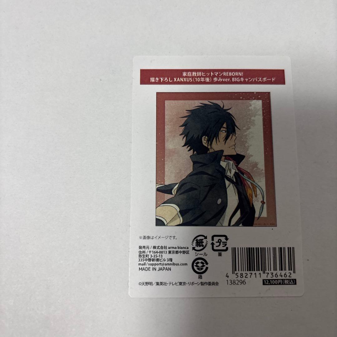 家庭教師ヒットマンREBORN! XANXUS ザンザス　歩み　キャンバス