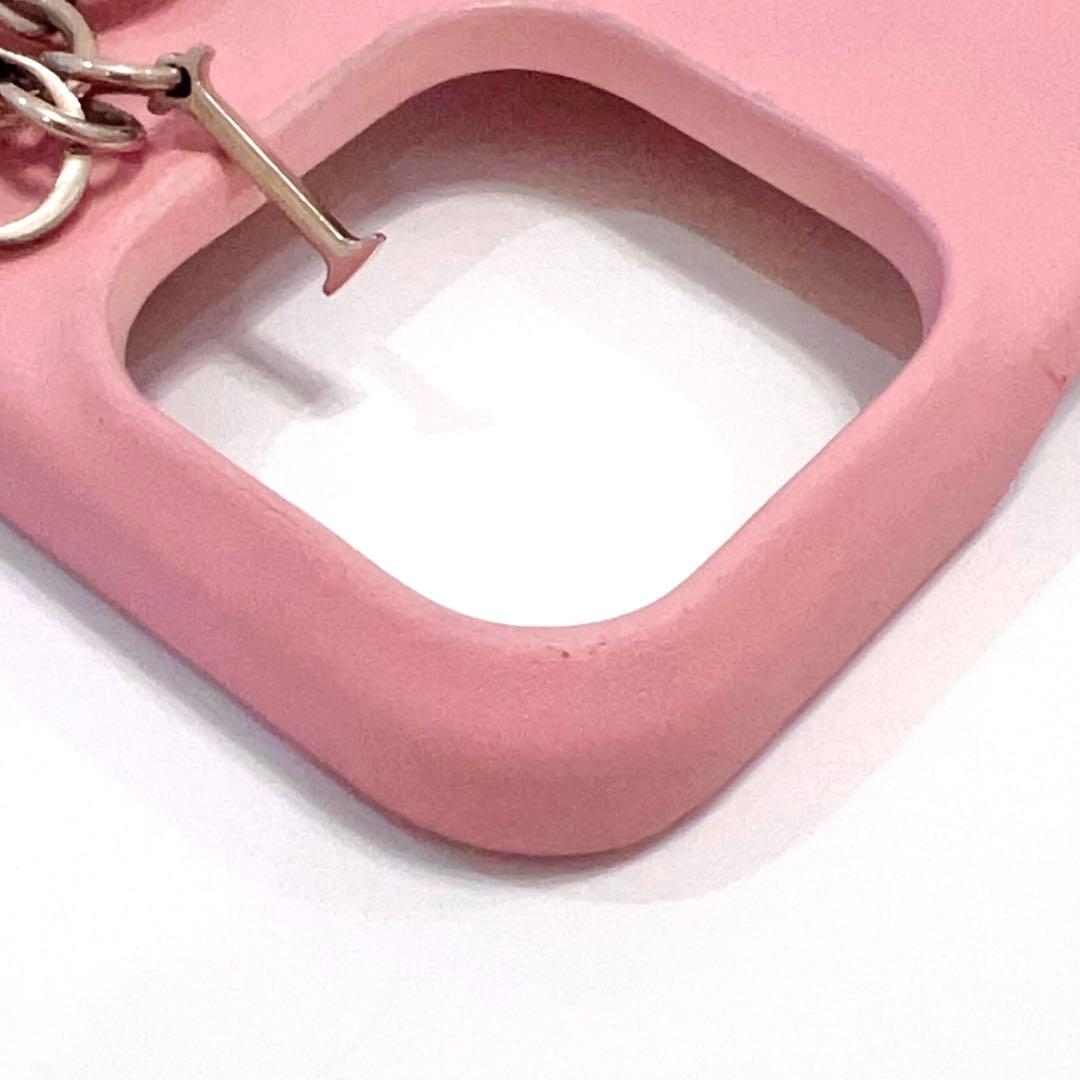 クリスチャンディオール iPhone15Pro ハート カナージュ ピンク