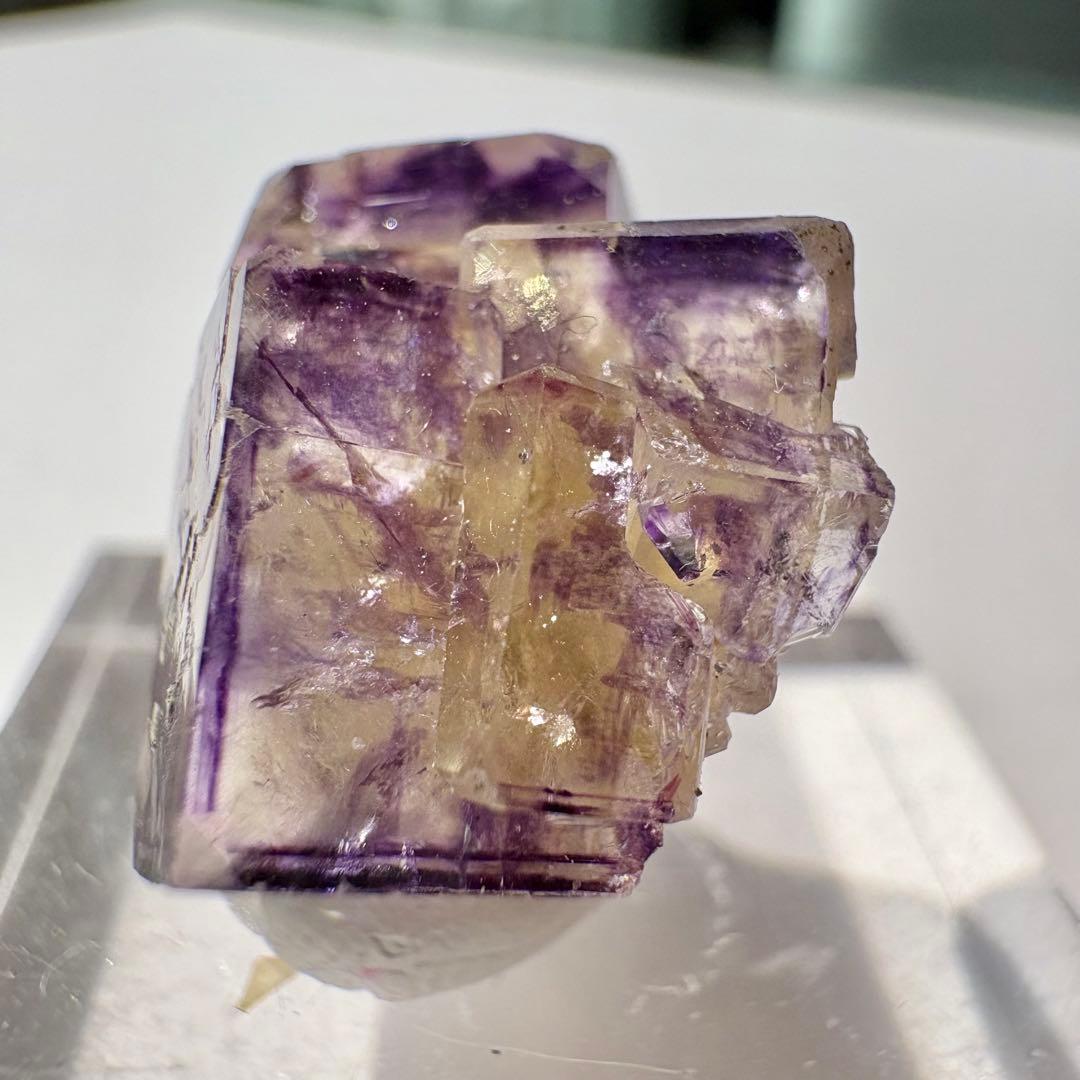 498 ナミビア　パープルバニーポケット　フローライト